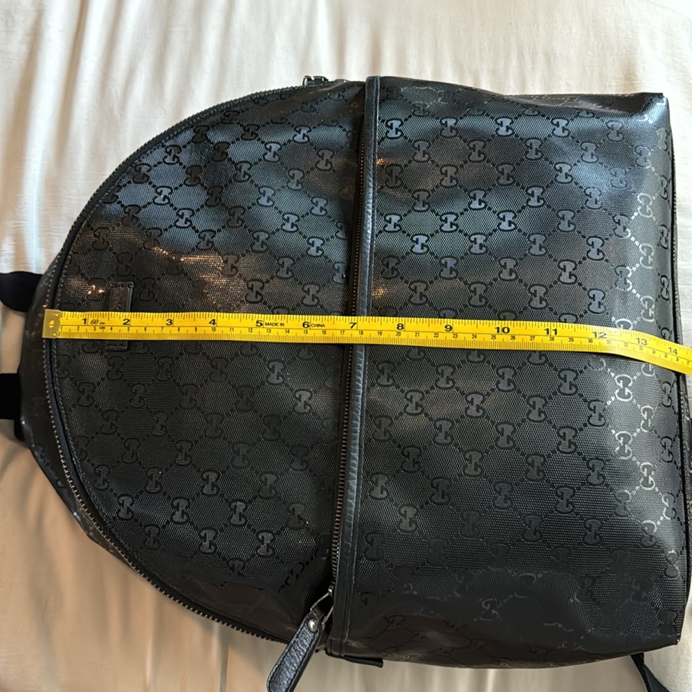 Pre owned Gucci GG black backpack, as shown in pictures. - Picture 14 of 17